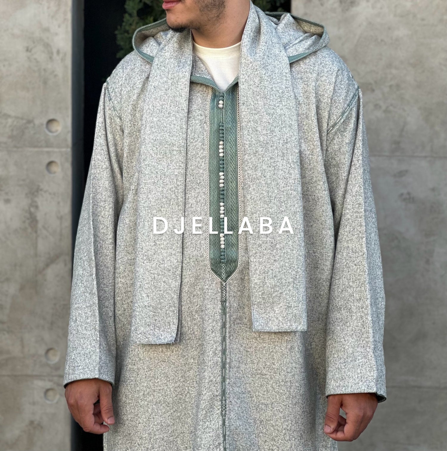 CASHMERE DJELLABA 