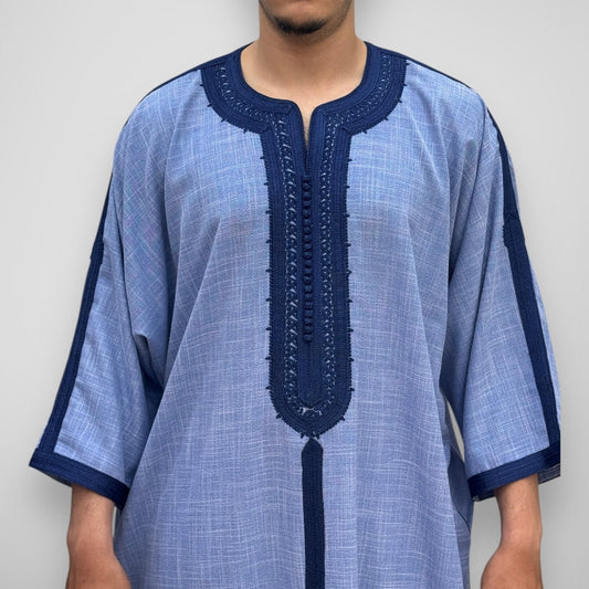 GANDOURA | LINEN - ElBaldiStore