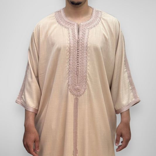 GANDOURA | LINEN - ElBaldiStore