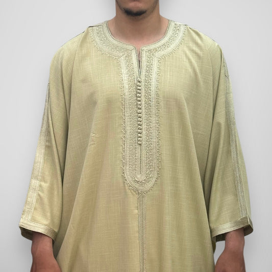 GANDOURA | LINEN - ElBaldiStore